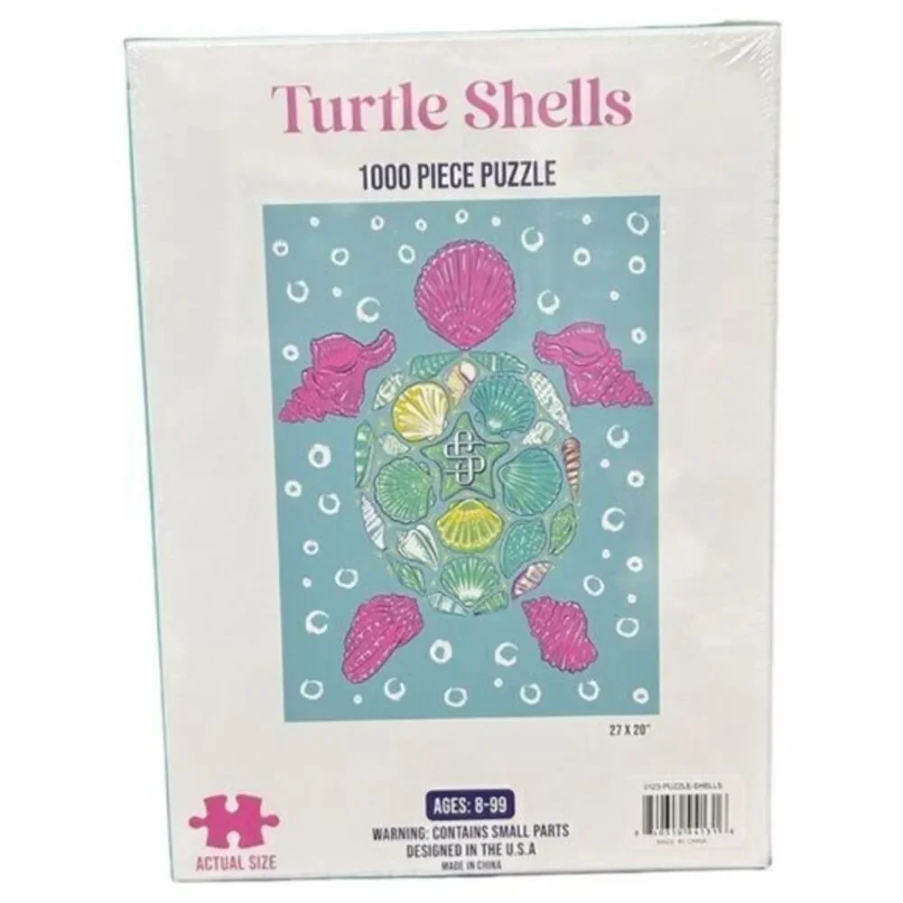 NWT Simply Southern 1000 Piece Turtle Shells‎ Jigsaw Puzzle